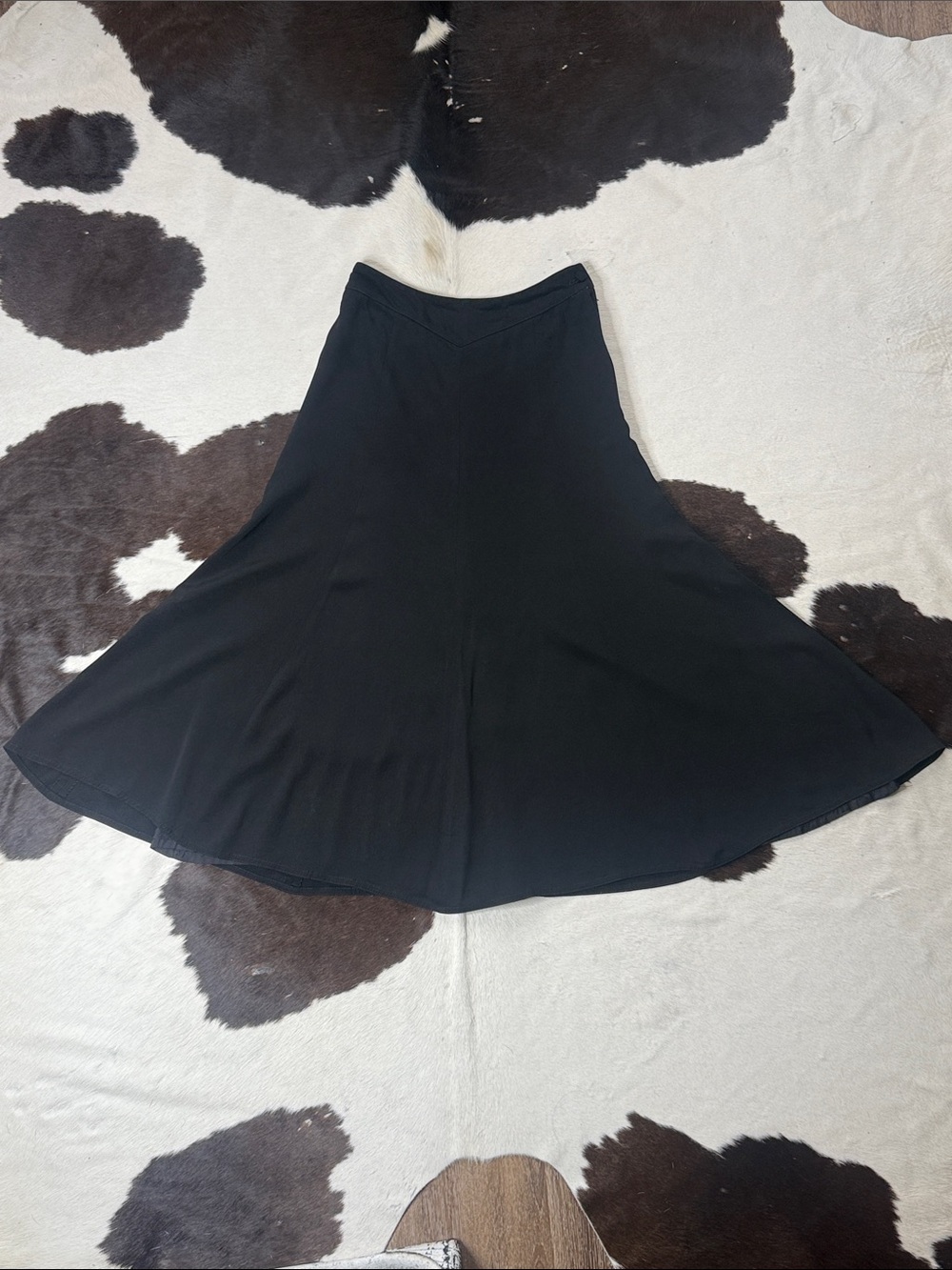 Liz Claiborne Black Circle Skirt - Full Flare